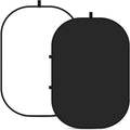 Neewer 150x200cm White & Black Folding Collapsible Backdrop • Camerastuff • South Africa