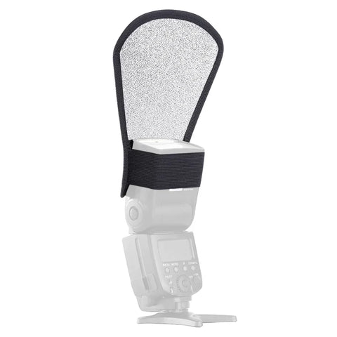 Neewer 2-in-1 Silver/white Reflector Bounce Card for Speedlights • Camerastuff • South Africa