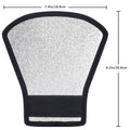 Neewer 2-in-1 Silver/white Reflector Bounce Card for Speedlights • Camerastuff • South Africa