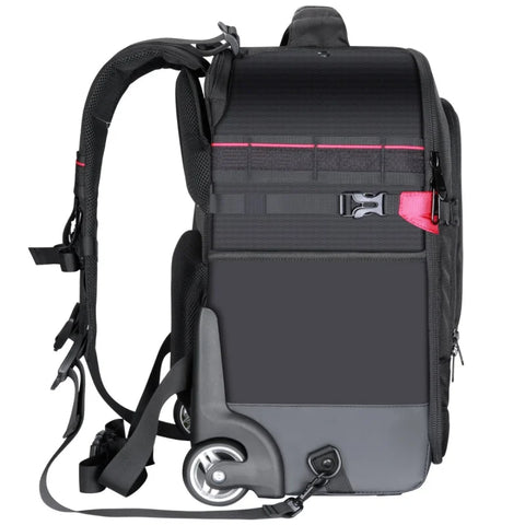 Neewer 2-in-1 Trolley Wheeled Camera Backpack Bag Red (10090011) • Camerastuff • South Africa