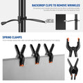 Neewer 2.6x3m Lightweight Backdrop Stand Kit with Clamps & Sandbags • Camerastuff • South Africa