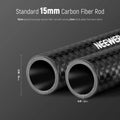Neewer 2-pack 30cm 15mm Extension Rods Carbon Fiber • Camerastuff • South Africa