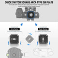 Neewer 2-pack Quick Release Plate with Four Side Arca Type Slots & 1/4’’ Screw • Camerastuff • South Africa