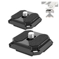 Neewer 2-pack Quick Release Plate with Four Side Arca Type Slots & 1/4’’ Screw • Camerastuff • South Africa