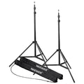 Neewer 2-pack St210 210cm Photography Videography Light Stand • Camerastuff • South Africa