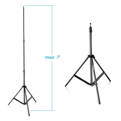 Neewer 2-pack St210 210cm Photography Videography Light Stand • Camerastuff • South Africa