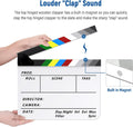 Neewer 20x30cm Acrylic Clapperboard Film Production Slate Kit (white) • Camerastuff • South Africa