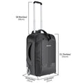 Neewer 22’’x14’’x10” 2-in-1 Trolley Camera Backpack Bag with Wheels • Camerastuff • South Africa