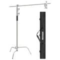 Neewer 300cm Adjustable C-stand Light Stand with Extension Boom Arm Removable Turtle-base and Carry Bag • Camerastuff