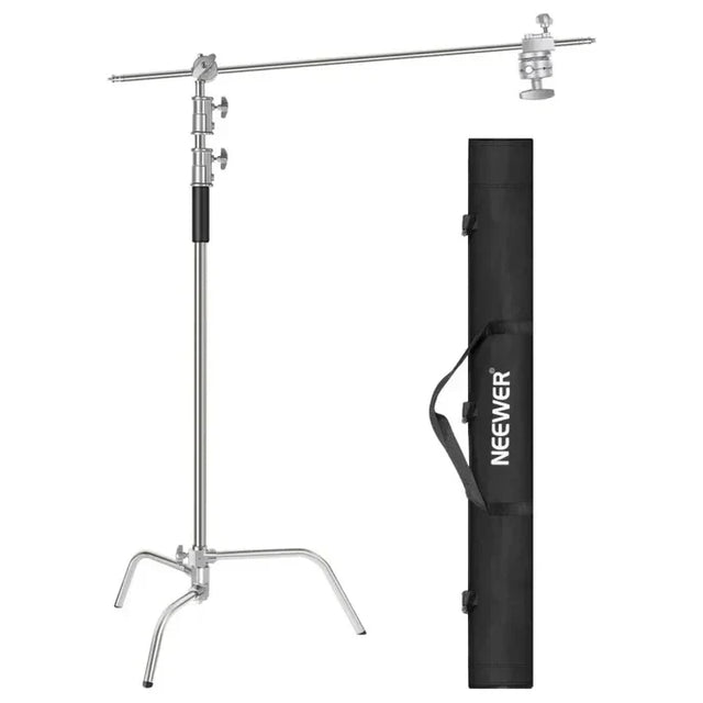 Neewer 300cm adjustable C-stand with boom arm