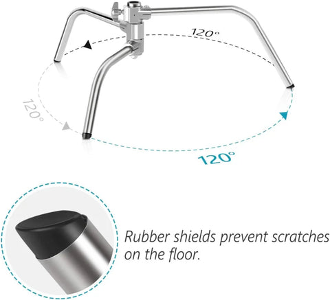 Neewer 300cm Adjustable C-stand Light Stand with Extension Boom Arm Removable Turtle-base and Carry Bag • Camerastuff