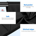 Neewer 3x3.6m Black Polyester Fabric Backdrop • Camerastuff • South Africa