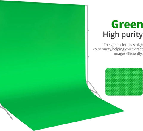 Neewer 3x3.6m Chroma-key Green Polyester Fabric Backdrop • Camerastuff • South Africa