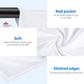 Neewer 3x3.6m White Polyester Fabric Backdrop • Camerastuff • South Africa