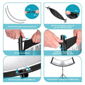Neewer 4-in-1 167x61cm Clamshell Curved Reflector with Carry Bag (no Stand Included) • Camerastuff • South Africa