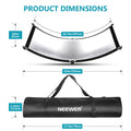Neewer 4-in-1 167x61cm Clamshell Curved Reflector with Carry Bag (no Stand Included) • Camerastuff • South Africa