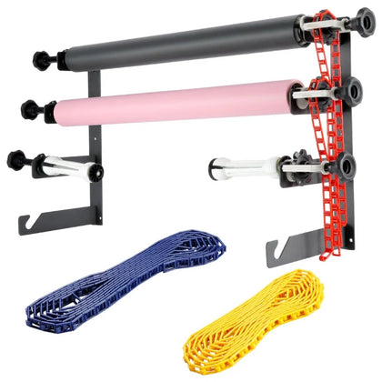 Neewer 4-Pulley Roller Wall/Ceiling Mounting Manual Backdrop Reeling System