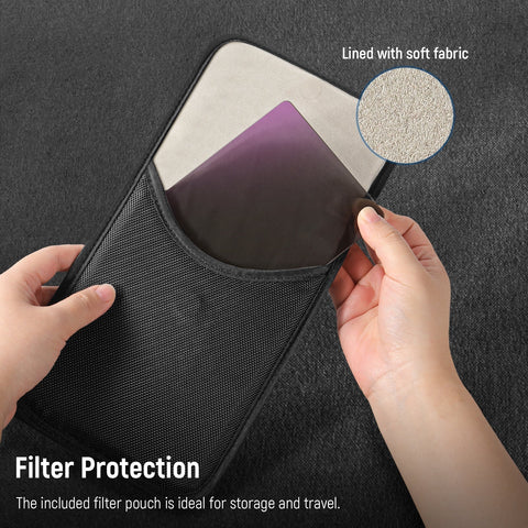 Neewer 4’’ x 5.65’’ Nd Filter for Camera Lens Nd1.8 6-stop Reduction Matte Box • Camerastuff • South Africa