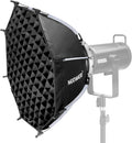 Neewer 55cm Octagonal Nylon Alloy Quick Release Softbox with Grid • Camerastuff • South Africa