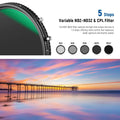 Neewer 67mm Filter 2-in-1 Cpl Circular Polarizer and Vnd Nd2-nd32 Variable Neutral Density • Camerastuff • South Africa