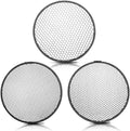 Neewer 7inch/ 18cm Standard Reflector Diffuser with 10/30/50 Degree Honeycomb Grid for Bowens Mount • Camerastuff