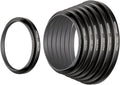 Neewer 8-piece Anodized Aluminum Step-up Adapter Ring Set • Camerastuff • South Africa