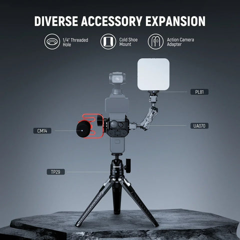 Neewer AC009 PRO Metal Cage For DJI Osmo Pocket 3  &  Bracket