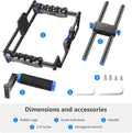 Neewer Aluminum Alloy Video Camera Film Cage & Rig with Top Side Handles • Camerastuff • South Africa