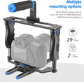 Neewer Aluminum Alloy Video Camera Film Cage & Rig with Top Side Handles • Camerastuff • South Africa