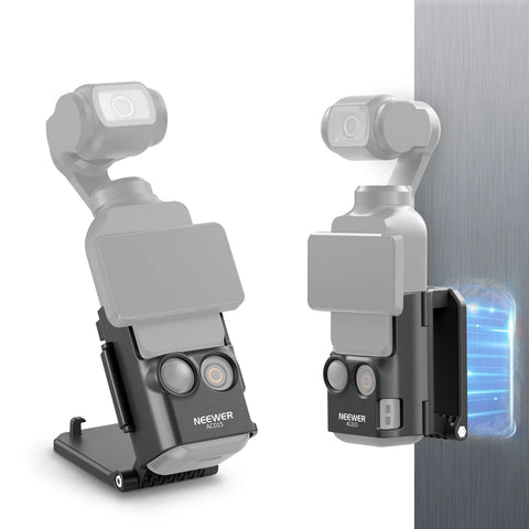 Neewer BASICS AC015 Magnetic Camera Mount 180° Rotate For DJI Osmo Pocket 3