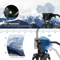 Neewer Basics Tp37 74’’/187cm Aluminium Video Tripod with Fluid Head • Camerastuff • South Africa