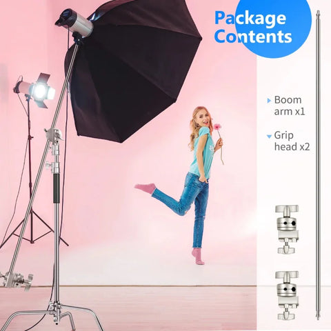 Neewer C-Stand Extension Boom Arm 127cm with x – CameraStuff