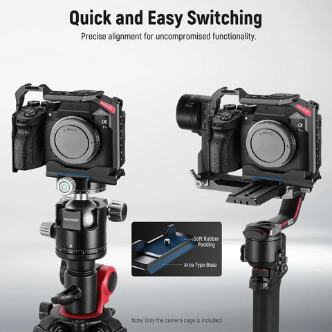 Neewer Ca004 Camera Cage for Sony A7rv/ A7iv/ A7riv/ A7siii/ A1 • Camerastuff • South Africa