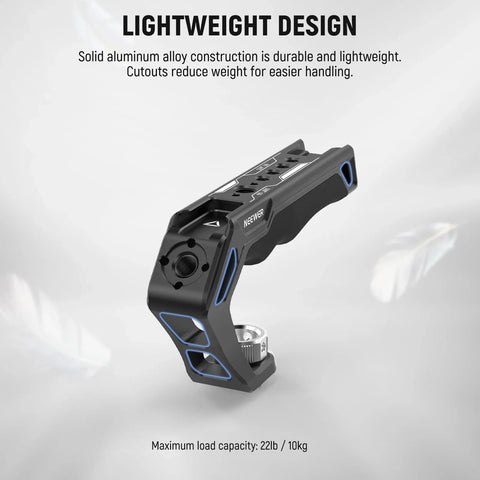 Neewer CA007 Top Handle With 3/8inch-16 Locating Holes For Arri Grip For Camera Cage