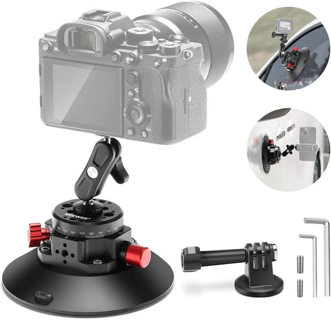 Neewer Ca013 6’’ Camera Suction Mount with Ball Head Magic Arm • Camerastuff • South Africa