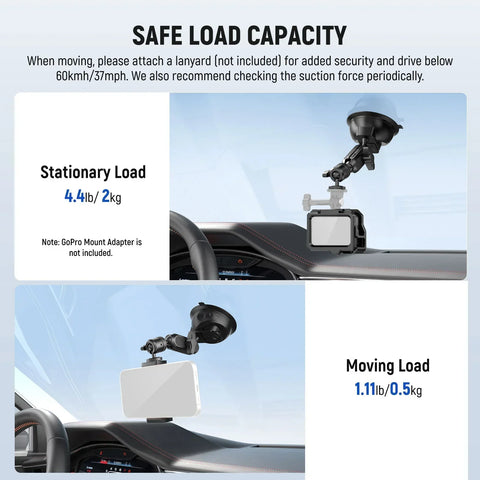 Neewer Ca029 Suction Cup Mount • Camerastuff • South Africa