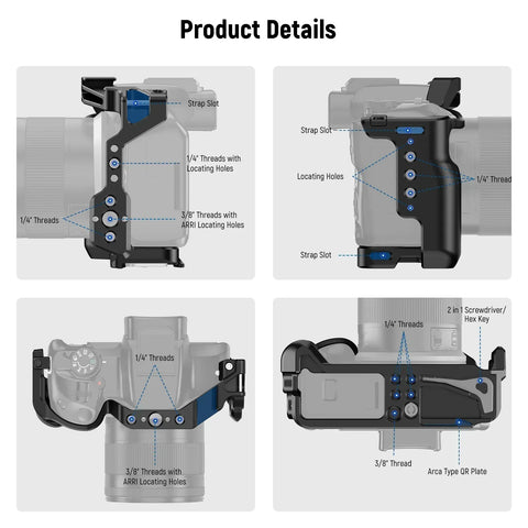 Neewer Ca031 R50 Camera Cage for Canon Eos • Camerastuff • South Africa