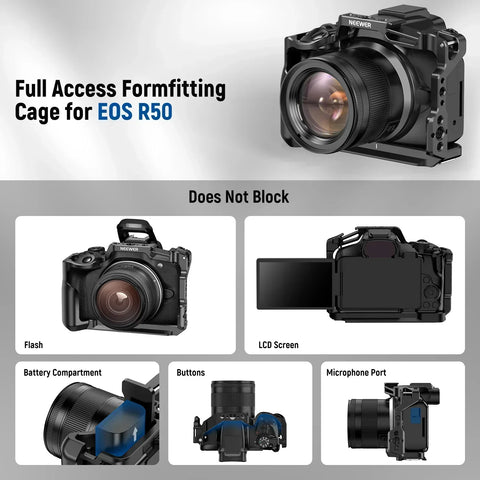 Neewer Ca031 R50 Camera Cage for Canon Eos • Camerastuff • South Africa