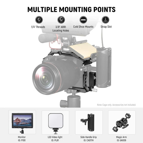 Neewer Ca039 Eos Camera Cage for Canon R8 • Camerastuff • South Africa