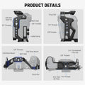 Neewer Ca039 Eos Camera Cage for Canon R8 • Camerastuff • South Africa
