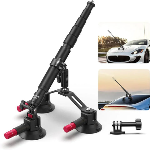 Neewer Ca065 Triple Suction Cup Car Mount • Camerastuff • South Africa