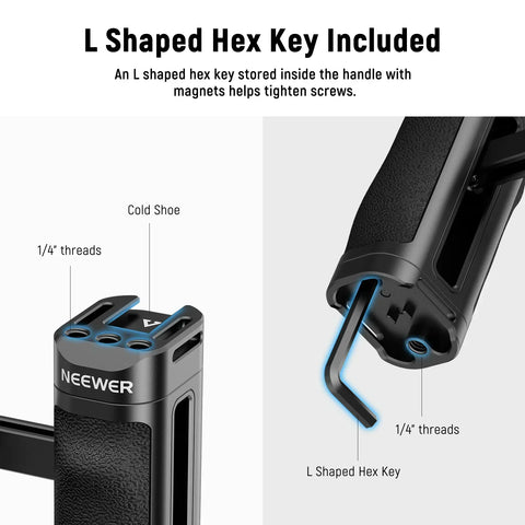 Neewer Ca068h Lightweight Nato Side Handle • Camerastuff • South Africa