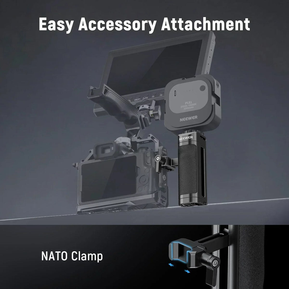 Neewer CA068H Lightweight NATO Side Handle – CameraStuff