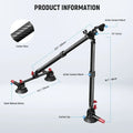 Neewer Ca136 Triple Suction Cup Extension Pole Car Mount Kit • Camerastuff • South Africa