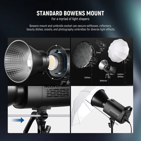 Neewer Cb100c 130w Rgb-ww Cob Led Video Light Monolight • Camerastuff • South Africa