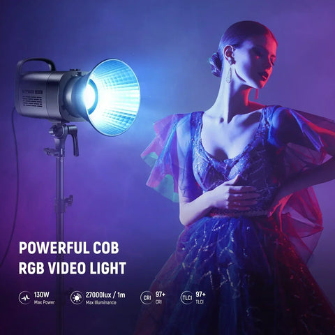 Neewer Cb100c 130w Rgb-ww Cob Led Video Light Monolight • Camerastuff • South Africa