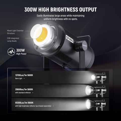Neewer CB300C 300W RGB-WW COB LED Constant Light