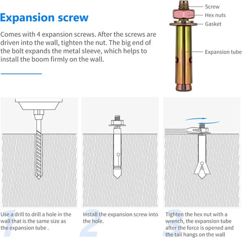 Neewer Ceiling Wall Spigot Mount with 1/4 Screw Thread Mbh-700s-1 • Camerastuff • South Africa
