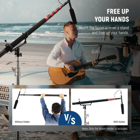 Neewer Cm-na-2 Microphone Boom Pole Support Holder • Camerastuff • South Africa