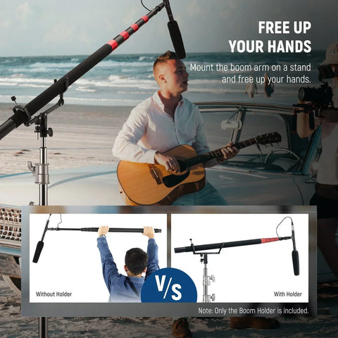 Neewer Cm-na-2 Microphone Boom Pole Support Holder • Camerastuff • South Africa